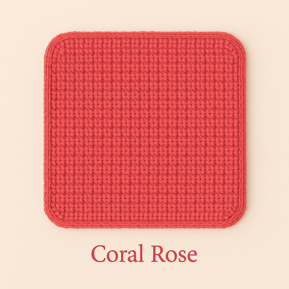 Crochet Washcloth - Handmade Cotton Cloth for Everyday Use
